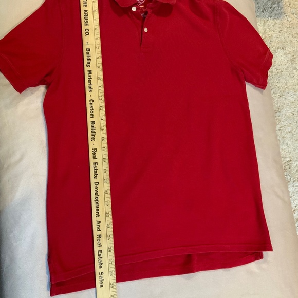 Men’s Sz M Red Short Sleeve Polo St. John’s Bay - Picture 5 of 5